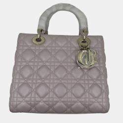 Pre Owned DIOR LADY DIOR pink medium