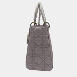 Pre Owned DIOR LADY DIOR pink medium