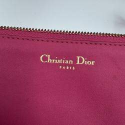 مملوكة مسبقًا حقيبة يد ديور ديوريسيمو شوبير متوسطة جلد فوشيا