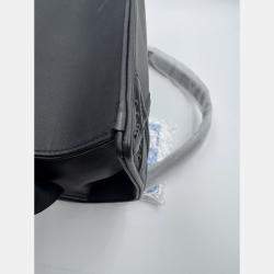 مملوكة مسبقًا Dior black matte Leather studed Medium Diorama Flap Shoulder Bag