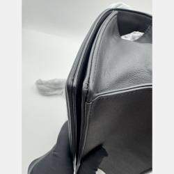 مملوكة مسبقًا Dior black matte Leather studed Medium Diorama Flap Shoulder Bag