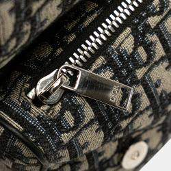 مملوكة مسبقًا حقيبة كروس بودي ديور كانفاس أوبليك أزرق كحلي