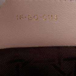 Pre Owned Dior Pink Large Lambskin Cannage Lady Dior
