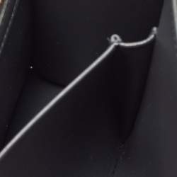 Pre Owned Dior Gold Microcannage Patent Leather Small Diorama Shoulder Bag