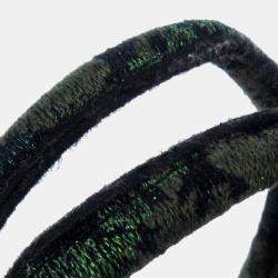 Pre Owned Dior Green Tie Dye Vertical Book Tote
