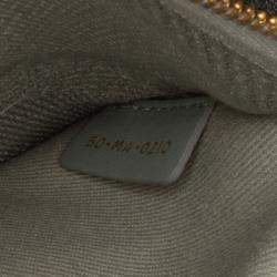 Pre Owned Dior Grey Medium Canvas Cannage Lady D Lite
