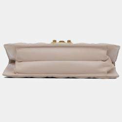 Pre Owned Dior Pink Cannage Dioraddict Crossbody
