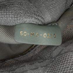 Pre Owned Dior Grey Medium Canvas Cannage Lady D Lite