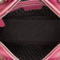 Pre Owned Dior Purple Medium Lambskin Cannage Lady Dior