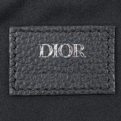 Pre Owned Christian Dior Black Leather Handbag