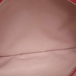 Pre Owned Dior Pink Cannage Leather Small Soft Lady Dior Tote