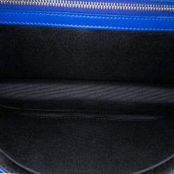 Pre Owned Dior Blue Medium Lambskin Diorama Flap