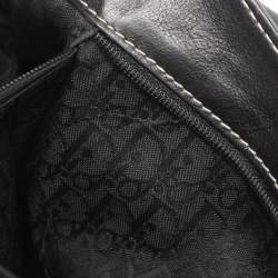 Pre Owned حقيبة ساتشل ديور سان جيرمان جلد أسود