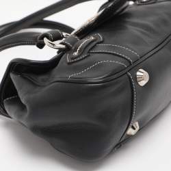 Pre Owned حقيبة ساتشل ديور سان جيرمان جلد أسود