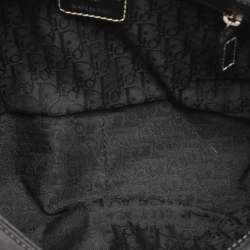 Pre Owned حقيبة ساتشل ديور سان جيرمان جلد أسود