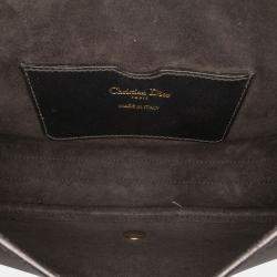 Pre Owned Dior Black Medium Leather Bobby Crossbody