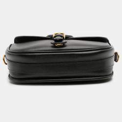 Pre Owned Dior Black Medium Leather Bobby Crossbody