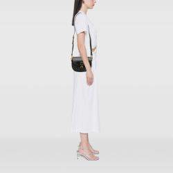 Pre Owned Dior Black Medium Leather Bobby Crossbody