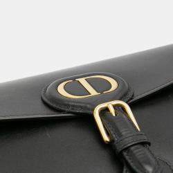 Pre Owned Dior Black Medium Leather Bobby Crossbody