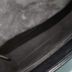 Pre Owned Dior Black Leather Cannage Lady Bag Medium