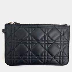Pre Owned Dior Black Leather Toujours Small