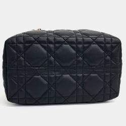 Pre Owned Dior Black Leather Toujours Small