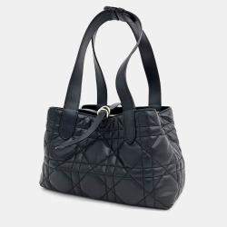 Pre Owned Dior Black Leather Toujours Small