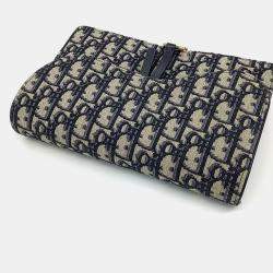 Pre Owned Dior Oblique Saddle Chain Crossbody Bag