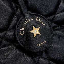 Pre Owned Dior Black Leather Groove25