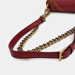 Pre Owned Dior Red Leather Diolamar shoulder bag