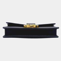 Pre Owned Dior Black Leather Miss Montaigne Mini Bag