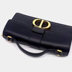 Pre Owned Dior Black Leather Miss Montaigne Mini Bag
