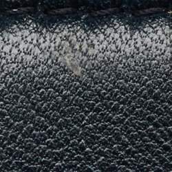 Pre Owned محفظة بسلسلة ديور ديوراما جلد أسود مرصعة