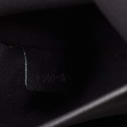 Pre Owned Dior Blue Leather Small Be Dior Flap Top Handle Bag