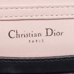 Pre Owned Dior BeigePatent Leather Baby Diorama Crossbody Bag