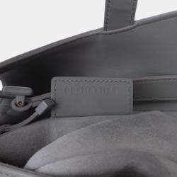Pre Owned Dior Grey Ultra Matte Calfskin Saddle Bag