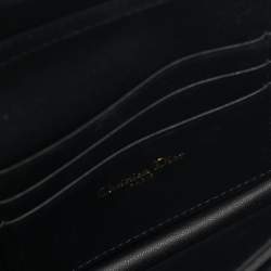 Pre Owned Dior Black Cannage Leather Mini My Dior Top Handle Bag