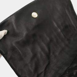 Pre Owned Christian Dior Black Lambskin Cannage Handbag 15-BO-0160