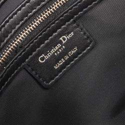 Pre Owned Christian Dior Black Lambskin Cannage Handbag 15-BO-0160