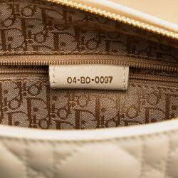 Pre Owned Dior Medium Lambskin Cannage Lady Dior