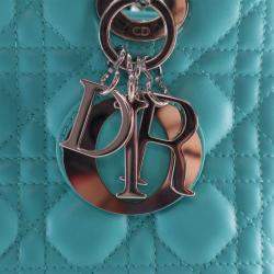 Pre Owned Dior Medium Lambskin Lady Dior