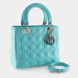 Pre Owned Dior Medium Lambskin Lady Dior
