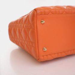 Pre Owned Dior Medium Lambskin Lady Dior