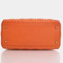 Pre Owned Dior Medium Lambskin Lady Dior