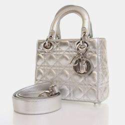Pre Owned Dior Small Calfskin Lady Dior