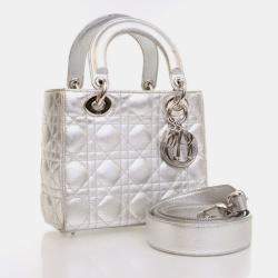 Pre Owned Dior Small Calfskin Lady Dior