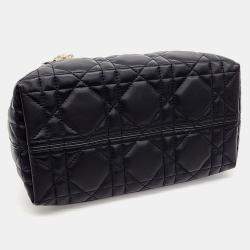 Pre Owned Dior Black Leather Toujours Small