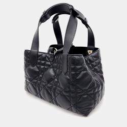 Pre Owned Dior Black Leather Toujours Small