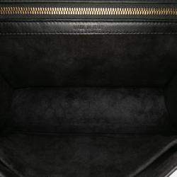 Pre Owned Dior Black Medium Studded Lambskin Diorama Flap