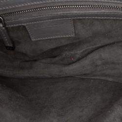 Pre Owned Dior Black Ultra Matte Calfskin Saddle Bag